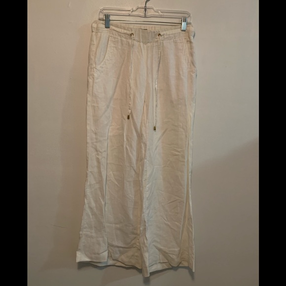 Guess Straight leg linen pants, preowned - Picture 2 of 4